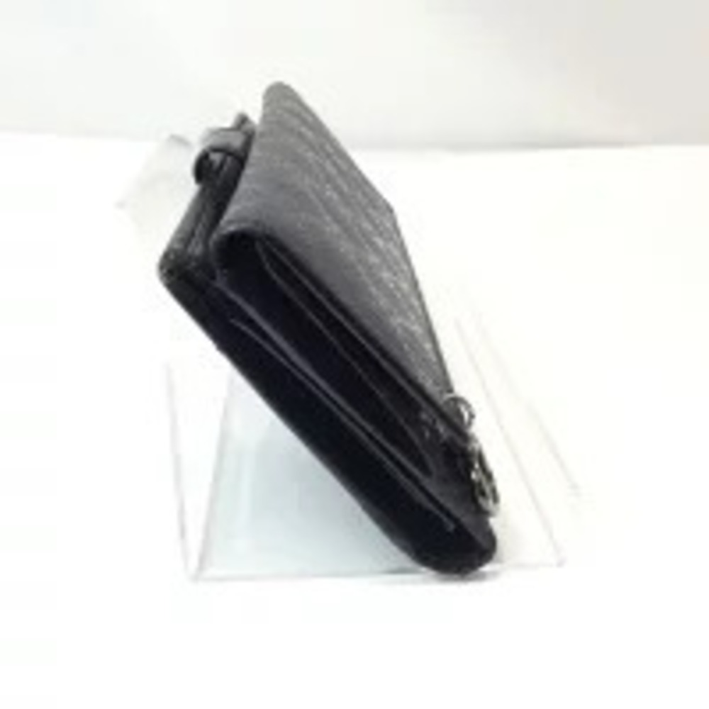 Gucci Imprime Interlocking Wallet GG GG Charm Long Black
